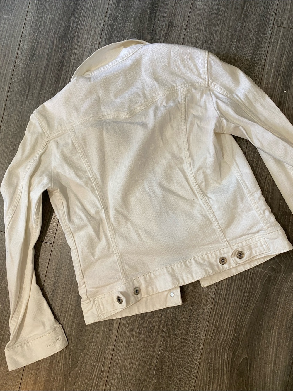 Levi's White Denim Jacket - Picture 10 of 11